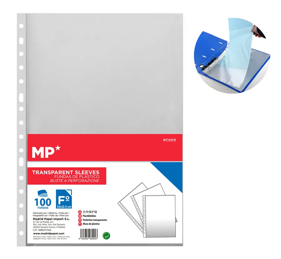 Chemise plastifiée A4 - Environ 200
