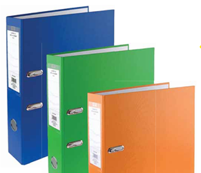 [8435250978281] Classeur rigide A4 XL 80 mm 2 anneaux avec une grande capacité de feuilles
