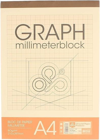[5283001500488] Papier millimétré (QUELQUES FEUILLES)