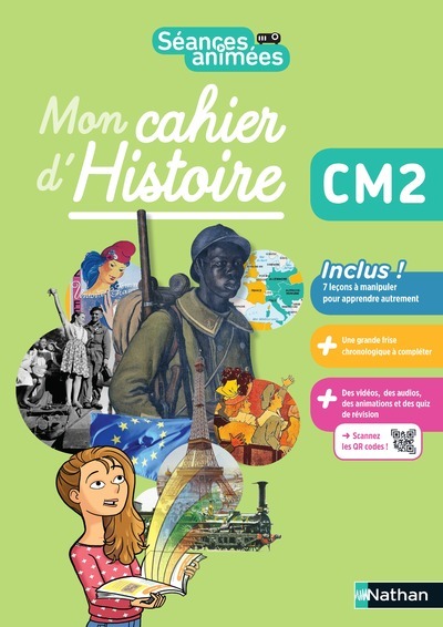 [9782091242811] SEANCES ANIMEES -MON CAHIER D'HISTOIRE CM2