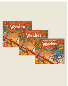 [9781265622329] Wonders 2023 Grade 3 Student Bundle (Reading Writing Companion + Student 1Yr Subscription)