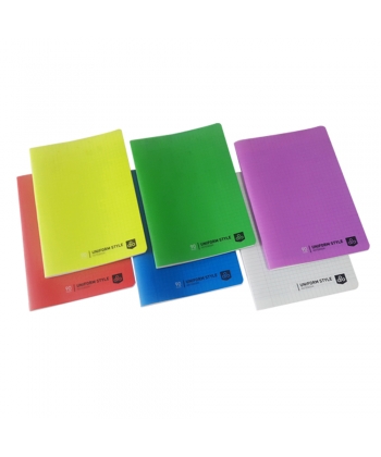  6 cahiers 24 x 32 96 pages (5 cahiers pour les séquences + 1 carnet de lecteur = Les  élèves déjà au LFJM réutilisent le cahier de l'an passé).