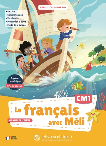 [9791040007517] Le français avec Méli CM1. Manuel élève
