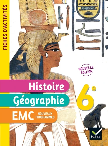 [9782401121485] Fiches d'activités Histoire - Géographie - EMC 6eme - 2021 - Cahier élève