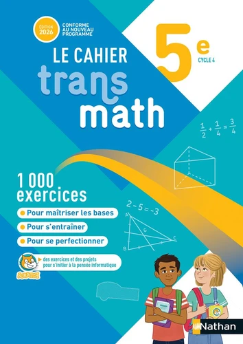 [9782095066079] Transmath Mathématiques 5e - Cahier élève - 2026