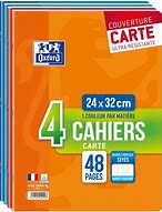 5 cahiers 24X32 48 pages carreaux Seyes 