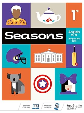 Seasons 1ère - Livre Élève - Ed. 2019
