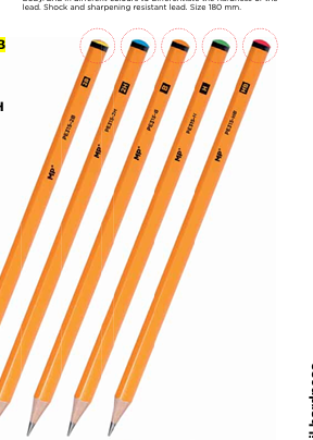 [8435464115052]  Boite de crayon à papier HB