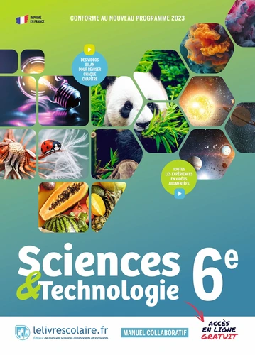 [9791040006619] Sciences et Technologie 6e 2024

